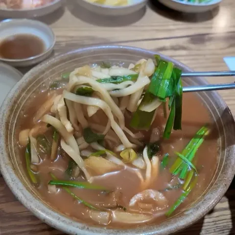 정칼국수